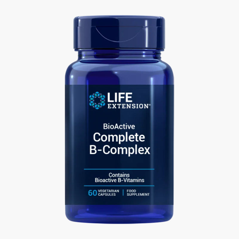 バイオアクティブコンプリート B コンプレックス BioActive Complete B-Complex 60粒 Life Extension