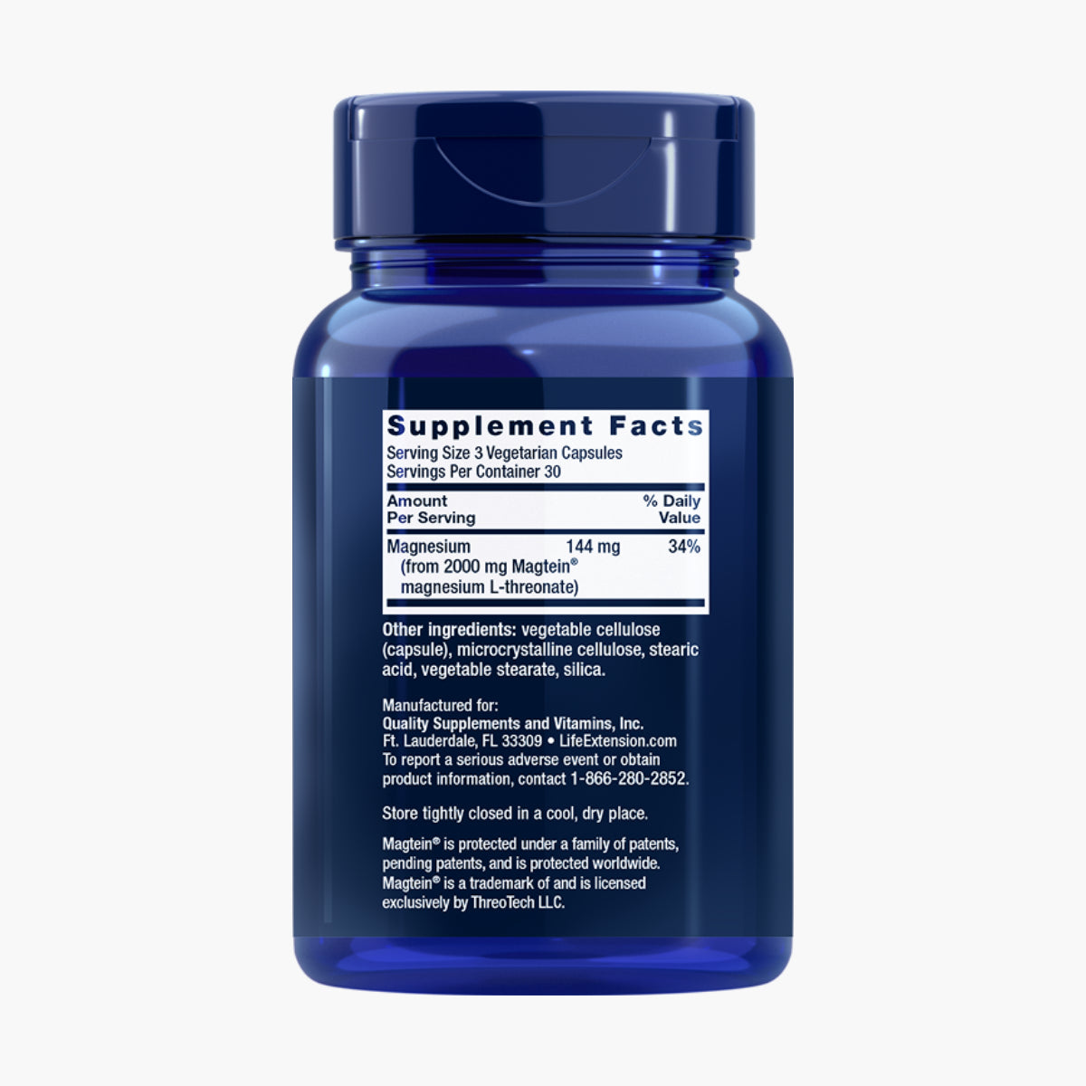 ニューロマグ L-トレオン酸マグネシウム Neuro-Mag® Magnesium L-Threonate 90粒 Life Extension