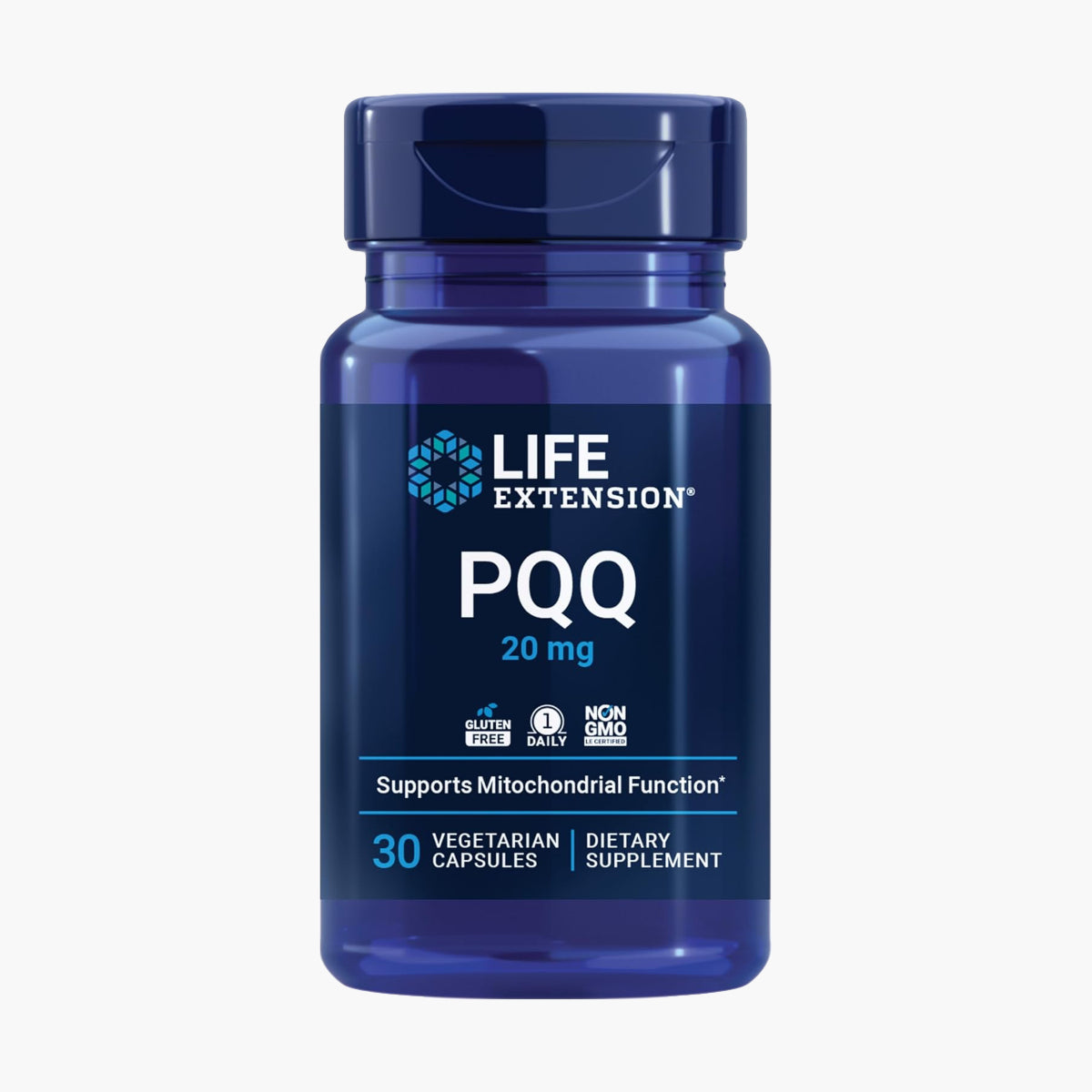 PQQ キャップス ピロロキノリンキノン 20mg PQQ Caps 20mg 30粒 Life Extension