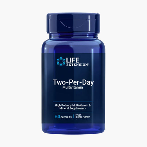 ツーパーデイ マルチビタミン タブレット Two-Per-Day Multivitamin tablets 60粒 Life Extension